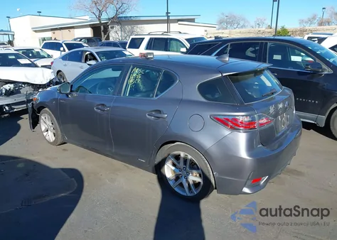 2014 Lexus Ct 200H из США, поврежденный, VIN JTHKD5BH1E2185439